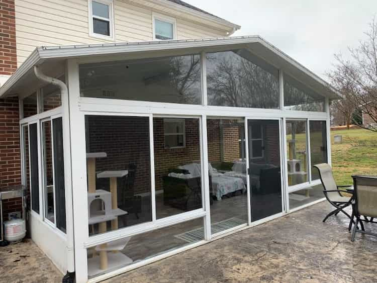 Screened in Porches Greeneville TN All Seasons Sunrooms LLC